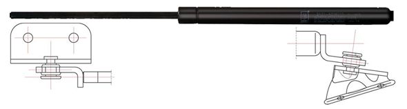 METZGER 2110019 Gasfeder, Koffer-/Laderaum